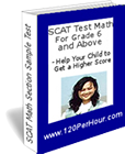 SCAT Test Examples – Math Section
